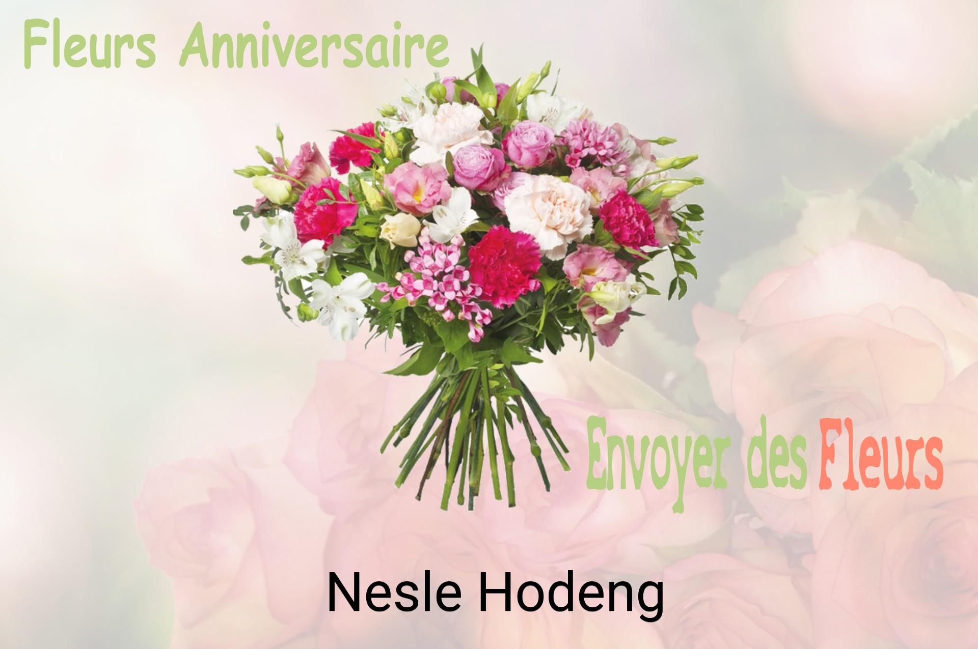 Bouquet de fleurs d’anniversaire livré à Nesle-Hodeng